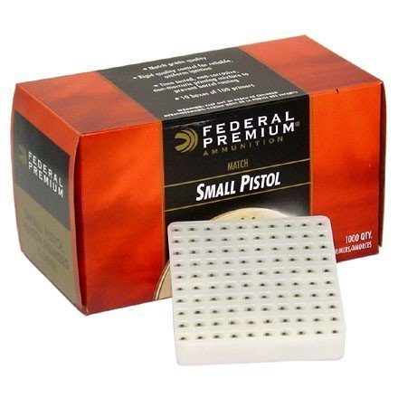 Federal Gold Medal Small Pistol #GM100 1000pz