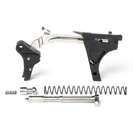 ZEV PRO Flat Face Trigger Ultimate Kit for Glock 1st-3rd Gen, 9mm, Blk/Blk