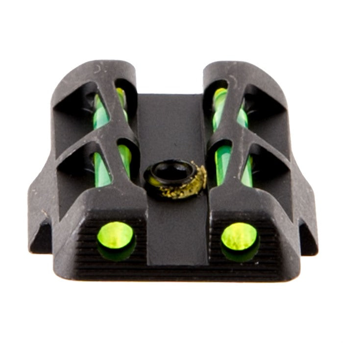 HIVIZ Litewave Mira Posteriore in Fibra Ottica per Glock h. 6,5mm