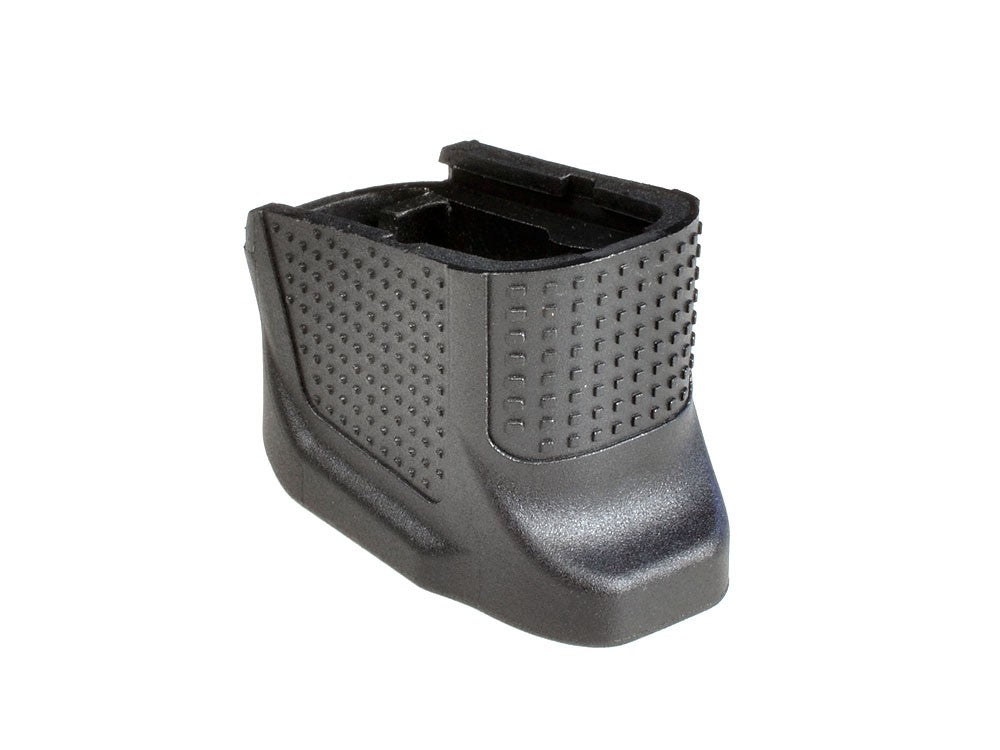 Strike Industries Enhanced Magazine Plate per Glock 43 nera, dettaglio 3