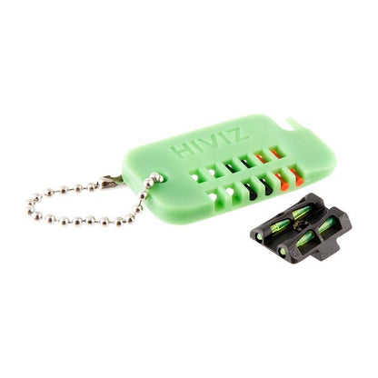 HIVIZ Litewave Mira Posteriore in Fibra Ottica per Glock h. 6.1mm