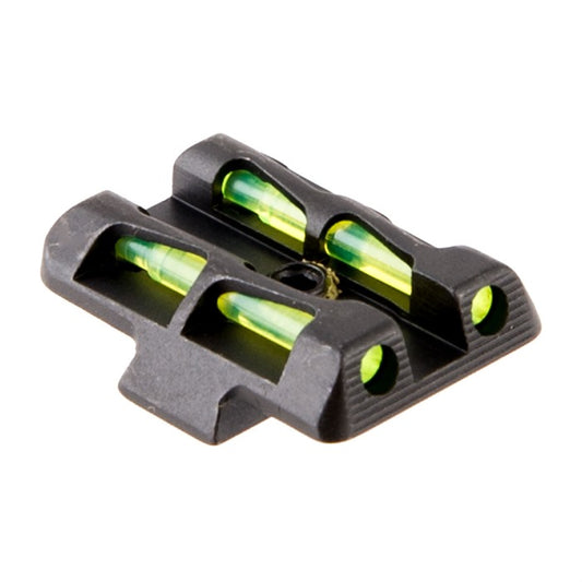 HIVIZ Litewave Mira Posteriore in Fibra Ottica per Glock h. 6,5mm