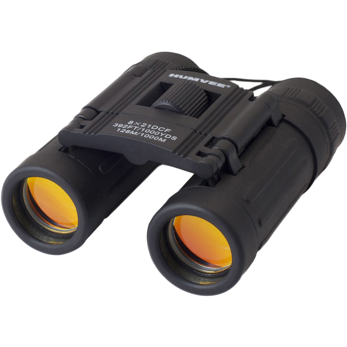 HUMVEE 8x21 Binocolo Compatto - Black