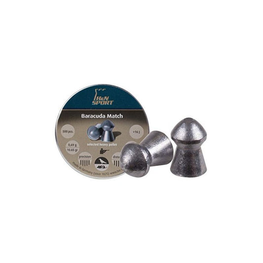 H&N Baracuda Match - 4,50mm/.177 cal - 500pz