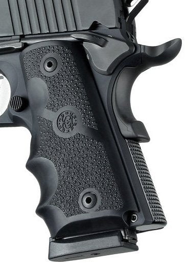 Hogue Officers Model Rubber grip with Finger Grooves