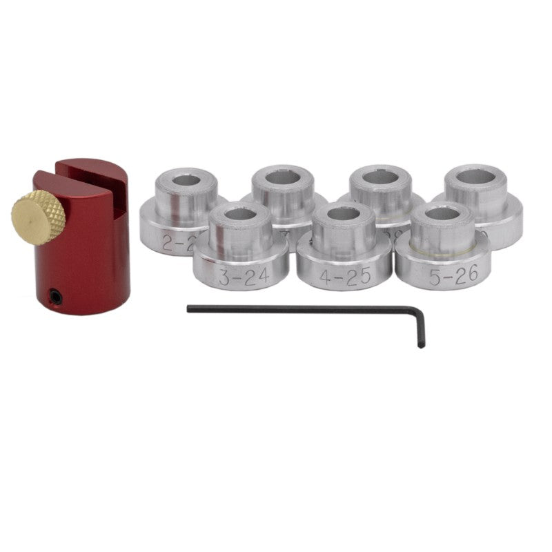 Hornady Lock-N-Load Bullet Comparator Basic Set con 7 inserti