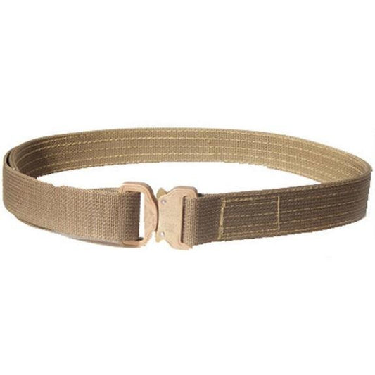 HSG Cobra 1.5" Rrigger Belt With Interior Velcro Coyote Brown - Size Large