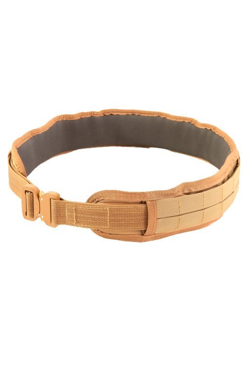 HSG Slim-Grip Padded Belt Coyote Brown - Size Medium