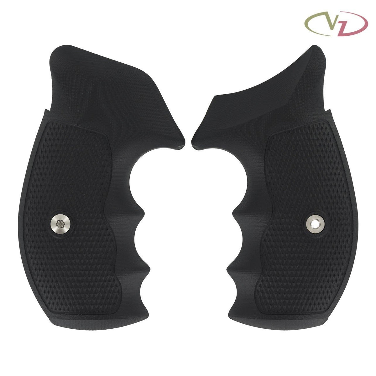 VZ Grips Smith & Wesson K/L-Frame Tactical Diamond Black Round Bottom - Black
