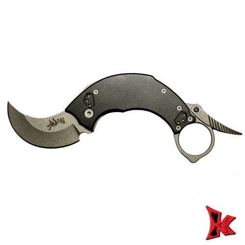 Krudo Knives SNAG Folder Plain Edge 2.1