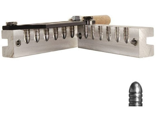 Lee Precision 6-Cavity Bullet Mold 358-150-1R 38 Special, 357 Magnum, 38 Colt New Police, 38 S&W