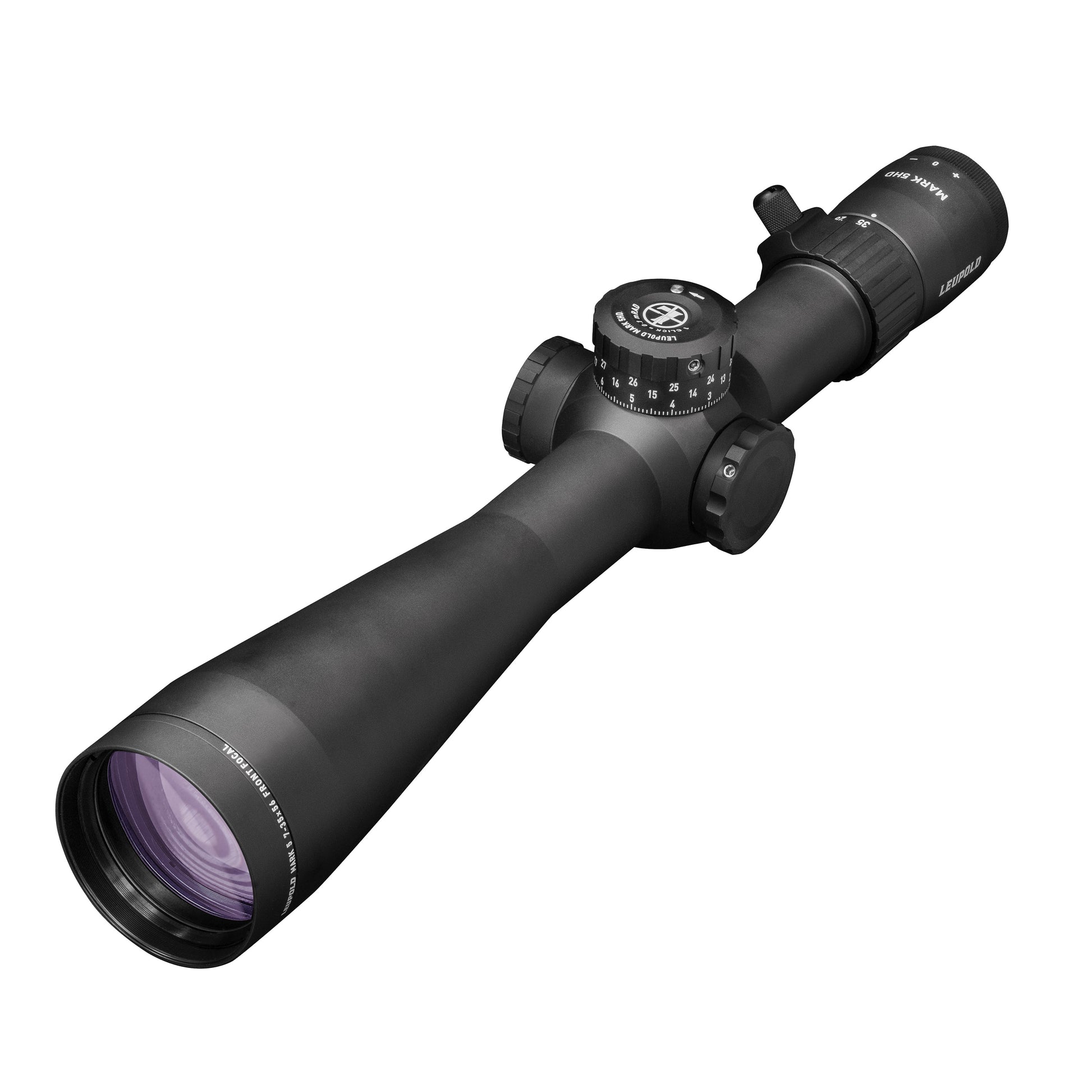 Leupold Mark 5HD 7-35x56 M1C3 Rifle Scope 35mm Side Focus Zero Stop FFP Impact Matte