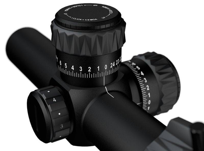 Meopta Optika6 1-6x24 30mm Tube FFP .223 RD Illuminated Reticle