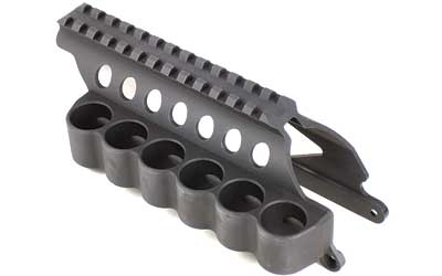 Mesa Tactical, 6-Shell Side Saddle, 12 Gauge, Fits Remington 870