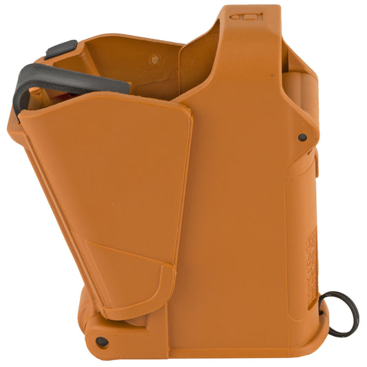 Maglula UpLula Magazine Loader/Unloader Fits 9mm-45Acp - Orange Brown