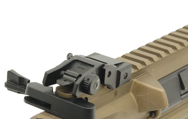 UTG Tacca di mira Posteriore Model 4 Flip Up Low Profile Picatinny