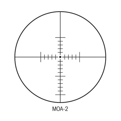 Sightron SIII Series 6-24x50mm LR Zero Stop FFP 1/4 MOA MOA-2 Reticle 