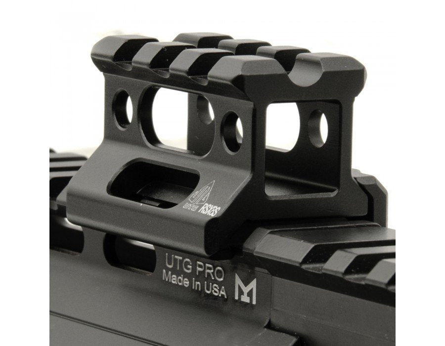 UTG Super Slim Picatinny Riser Mount 3 Slots H.0.83"