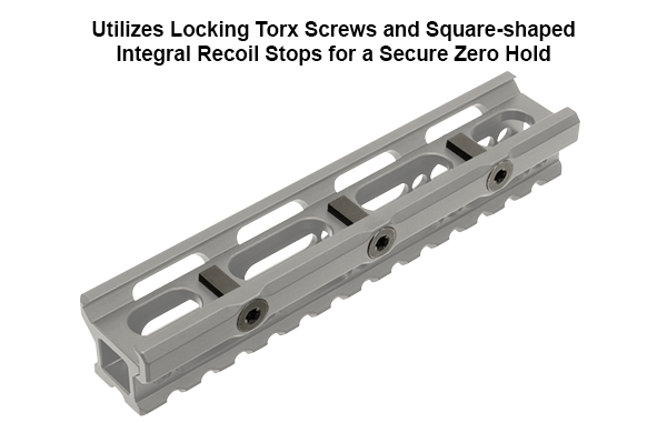UTG Super Slim Picatinny Riser Mount 13 Slots H.0.75"