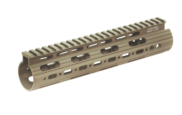 UTG PRO paramano free float Super Slim 9" per AR-15 in Cerakote FDE MTU004SSD