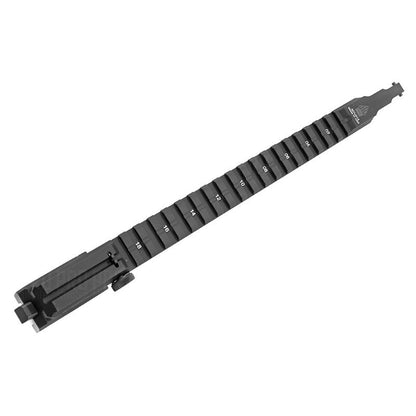 Slitta UTG PRO low profile a sgancio rapido per AK-47, vista 1