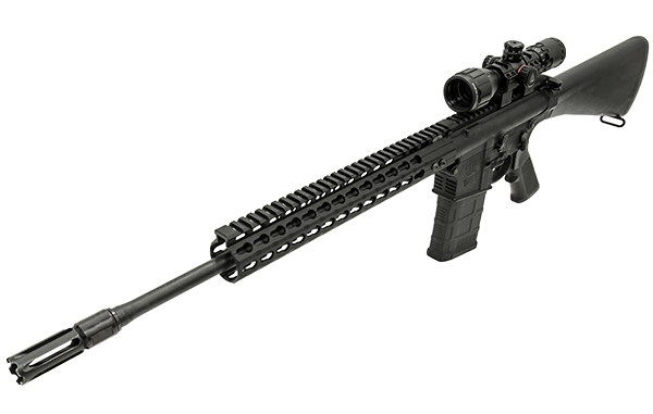 UTG PRO paramano Super Slim 13" KeyMod M&P10 nero, immagine 2