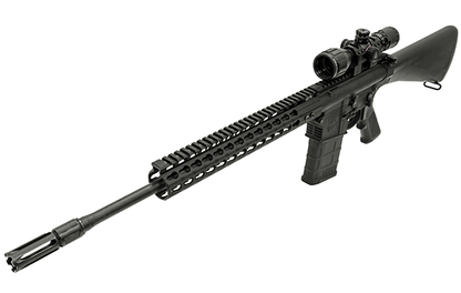 UTG PRO paramano Super Slim 13" KeyMod M&P10 nero, immagine 2