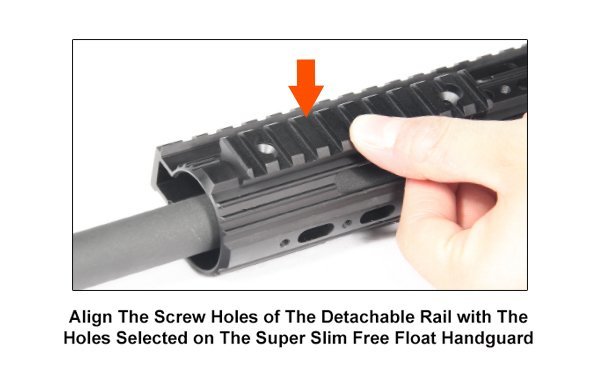 UTG PRO  10-Slot Picatinny Rail Section - Black