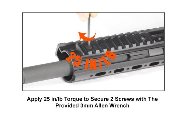UTG PRO  10-Slot Picatinny Rail Section - Black