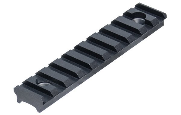 UTG PRO  10-Slot Picatinny Rail Section - Black
