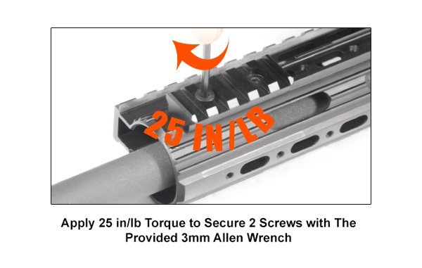 UTG PRO  5-Slot Picatinny Rail Section - Black