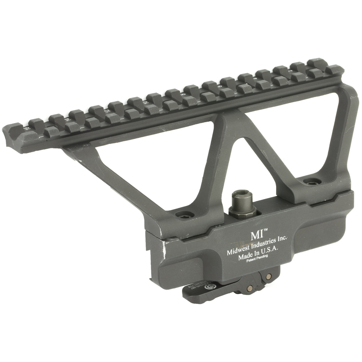Midwest Industries - AK Scope Mount Generation 2  Fits AK 47/74 ITA - Black