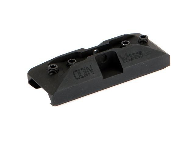 ODIN Picatinny BiPod Adapter Mount Rail - Black
