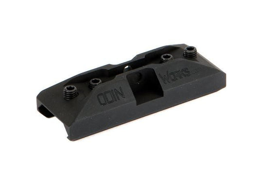 ODIN Picatinny BiPod Adapter Mount Rail - Black