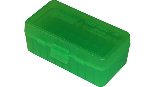 MTM - Flip-Top Ammo Box 25 Auto, 32LC - 50-Rd - Green