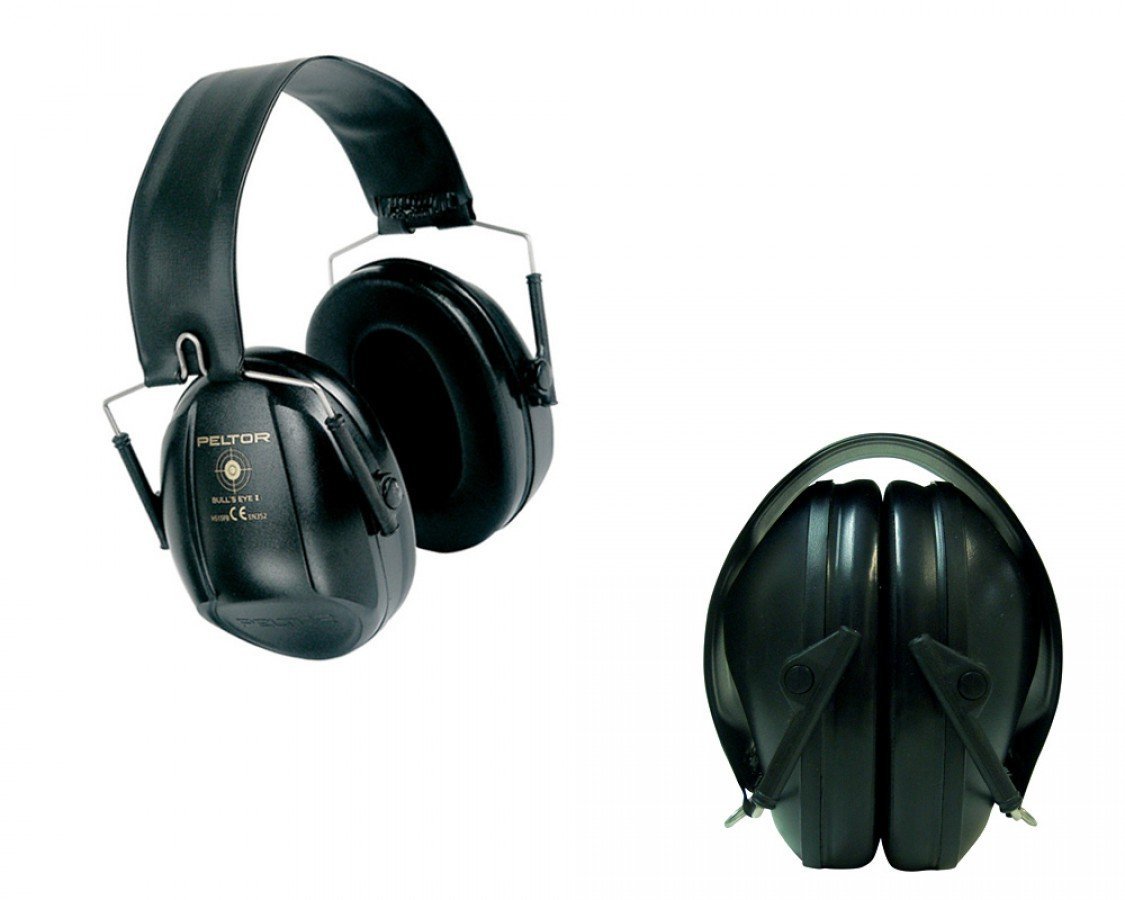 PELTOR Cuffia Antirumore Bull's Eye I - Nera
