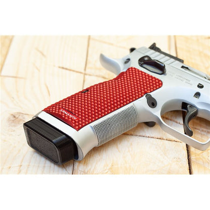 Armanov SpidErgo Pistol Grips for Tanfoglio Small Frame - Red