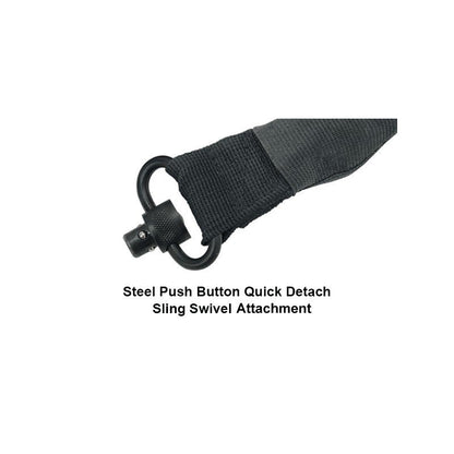 UTG Cinghia Elastica Next Generation a 1 Punto - Black