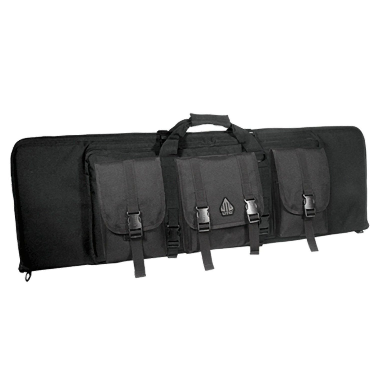 UTG fodero Combat Web serie RC 38 pollici nero con tasche esterne