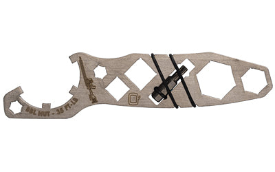 Q, Fix Multi Tool, Fits Q Fix Rail, Brushed Stainless Steel Finish, Silver