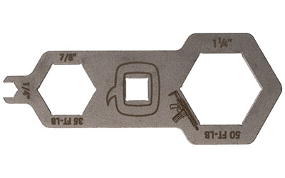 Q, Honey Badger Multi Tool, Fits Honey Badger Rail, Gray