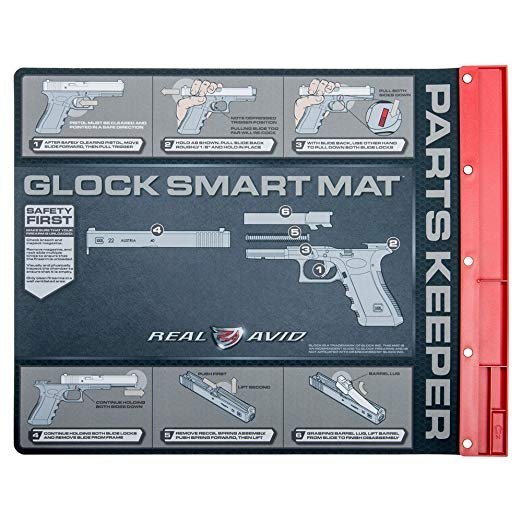 Real Avid Glock Smart Mat Gun Mat With Parts Keeper