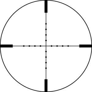 Vortex VIPER 6.5-20X50 30mm Tube PA Mil Dot MOA Reticle