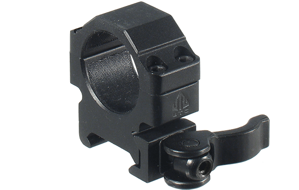 UTG anelli Max Strength 1 pollice QD a leva per slitta Picatinny, profilo basso