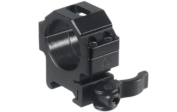 UTG anelli Max Strength 30 mm QD a leva per slitta Picatinny, profilo basso, larghezza 22 mm