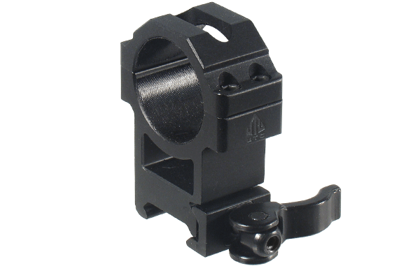 UTG MAX STRENGTH 30mm High Profile QD Scope Rings, 22mm Width