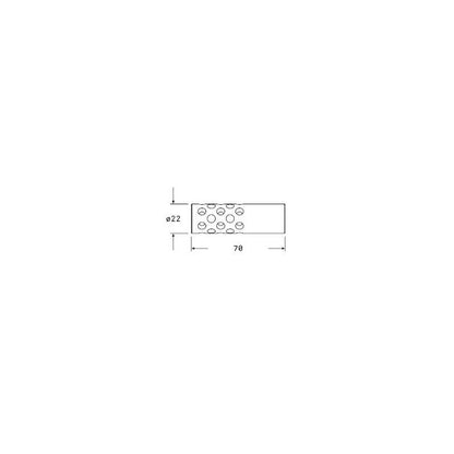 RPRings Freno di bocca  - Muzzle Brake RRM04- Black
