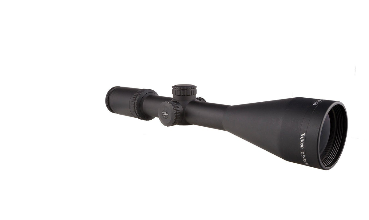Trijicon AccuPower Riflescope 30mm Tube 2.5-10x56 MOA Crosshair w/ Red LED