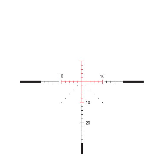 Trijicon AccuPower Riflescope 30mm Tube 4-16x50 MOA Crosshair w/ Red LED