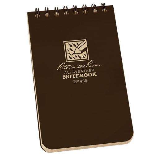 Rite In The Rain Pocket Top-Spiral - Brown